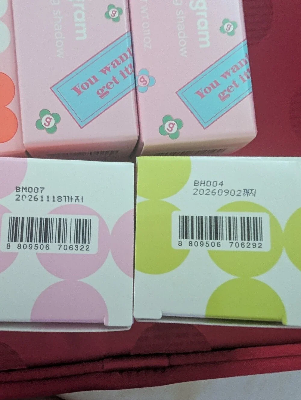 Colorgram Lip & Shadow Bundle Fruity Glass Tint & Milk Bling Shadow & Dory Jam